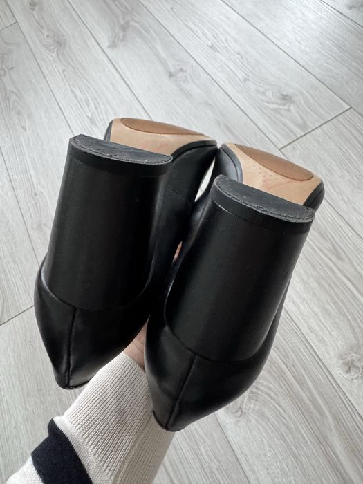 Чорні туфлі шкіряні clarks 39 39,5 40