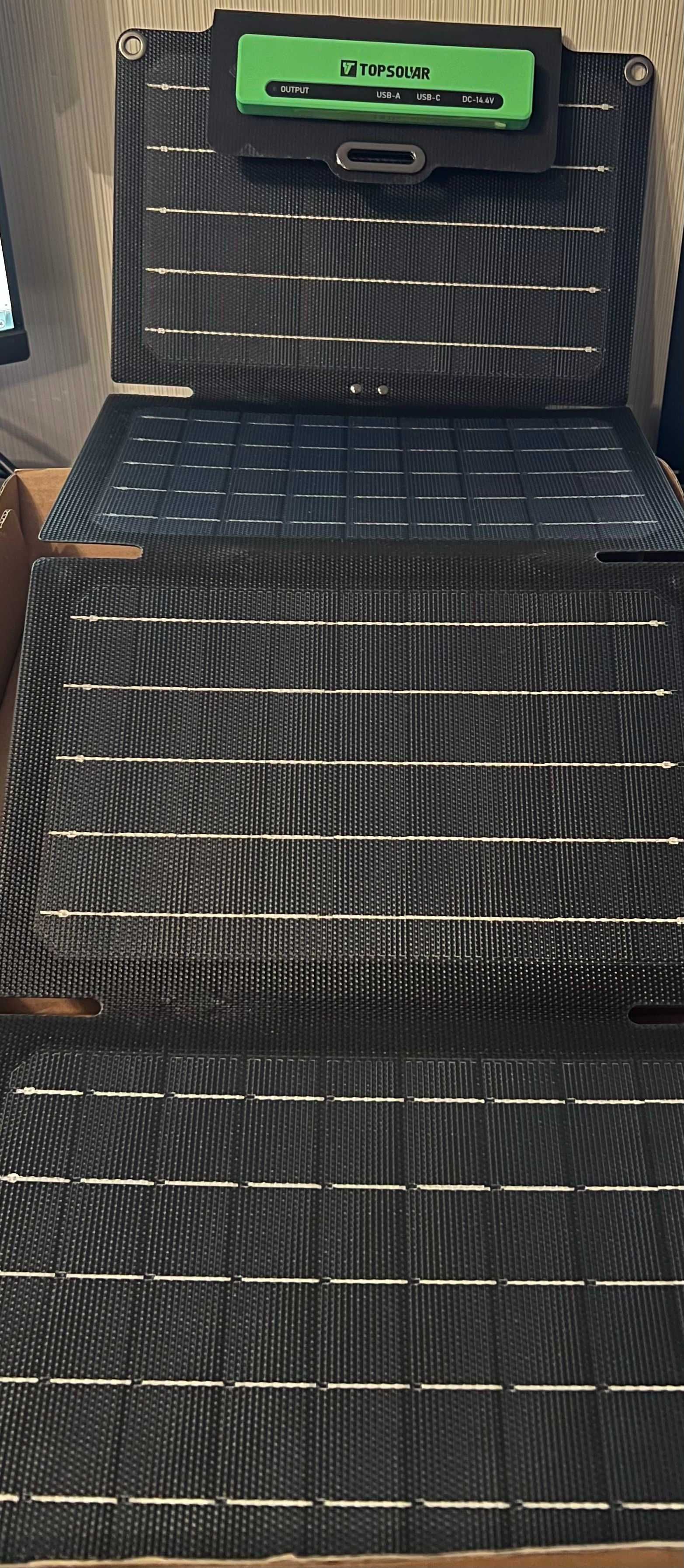 Портативна сонячна панель Topsolar SolarFairy 30 (30W) (США)
