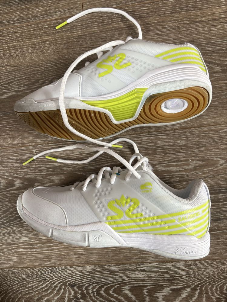 Buty treningowe/Squash/trening halowy Nowe SALMING Viper 5 White/Green