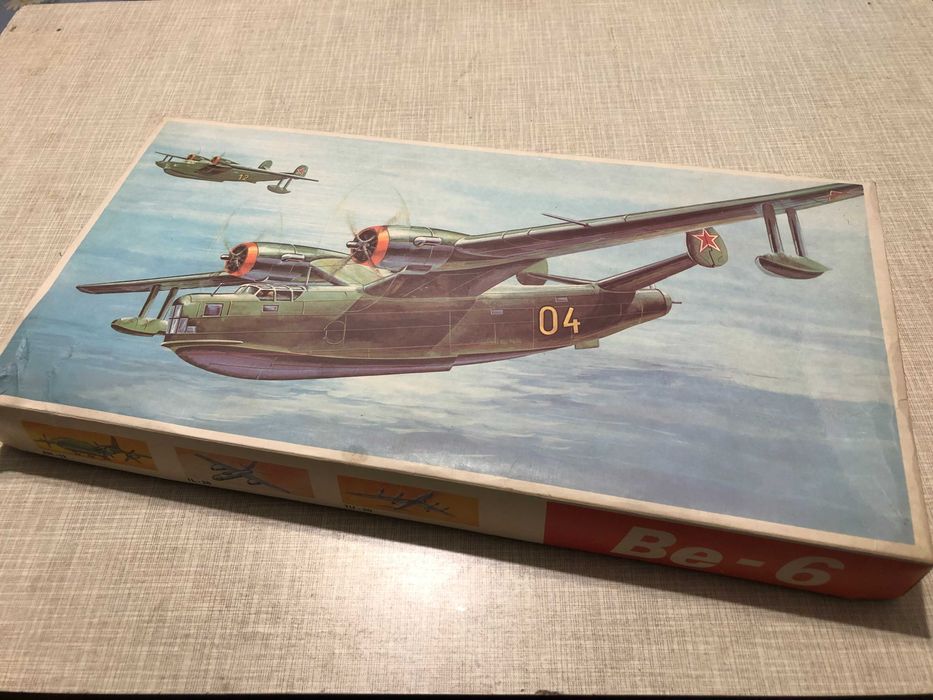 Cборная модель самолета BE-6 масштаб 1:72