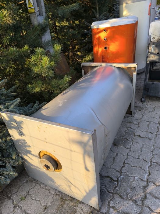 Bojler 350 L poziomy VIESSMANN nierdzewka wężownica
