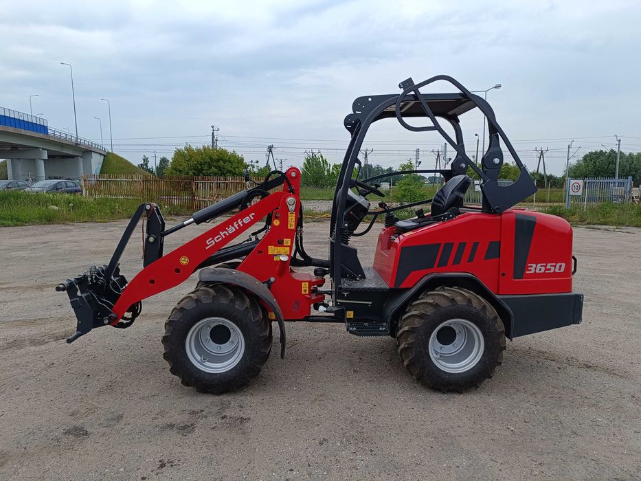 Ładowarka Schaffer 3650- nowa, 50 KM Kubota, 2 tony udźwigu, HD Plus