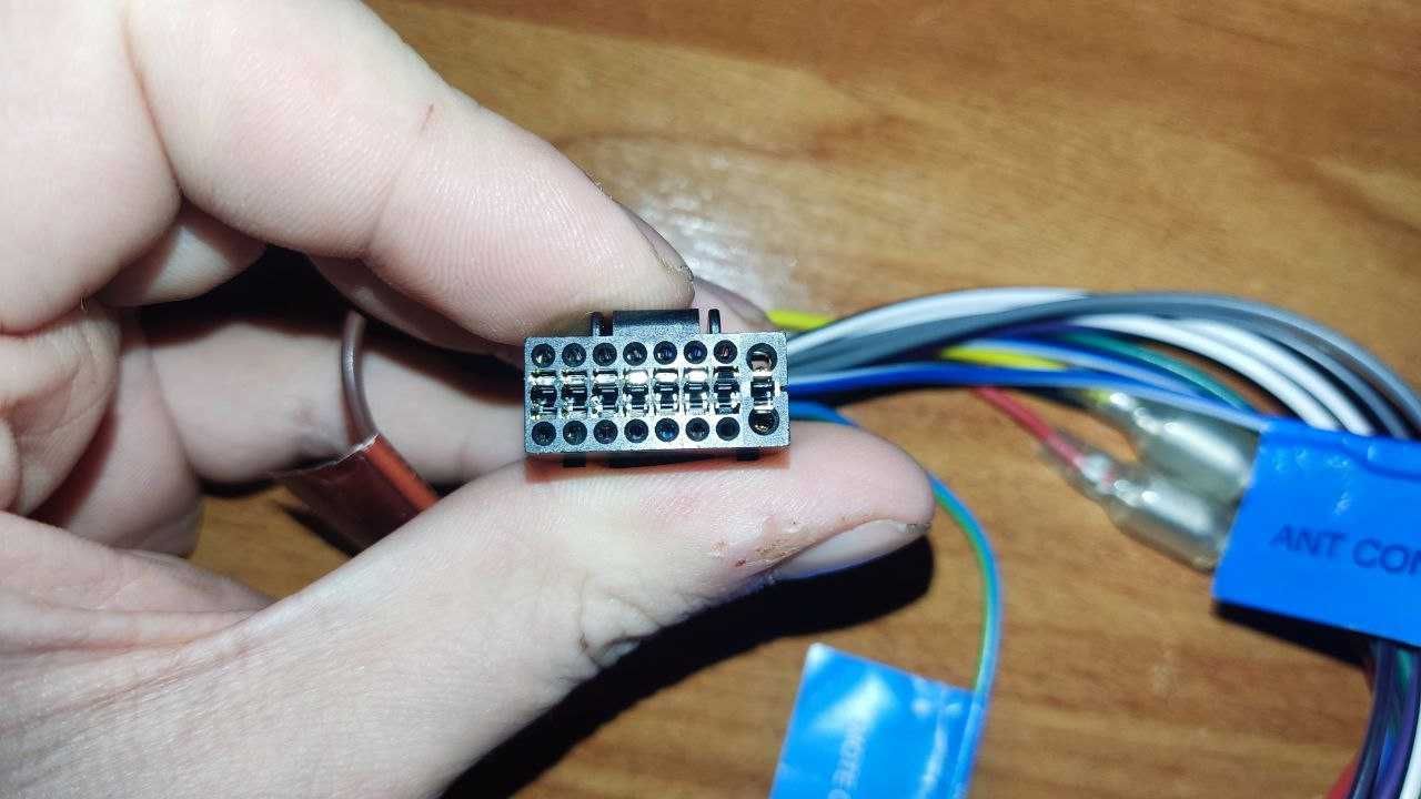 6 pin - ISO connecter кабель, перехідник для магнітоли