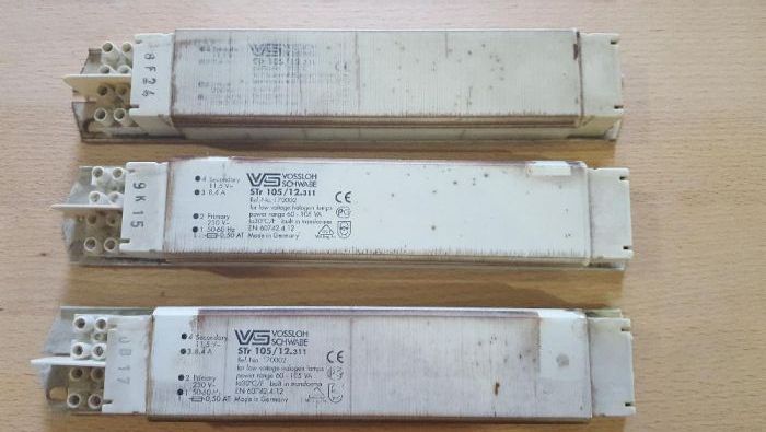 Material eléctrico - Balastros/Transformadores