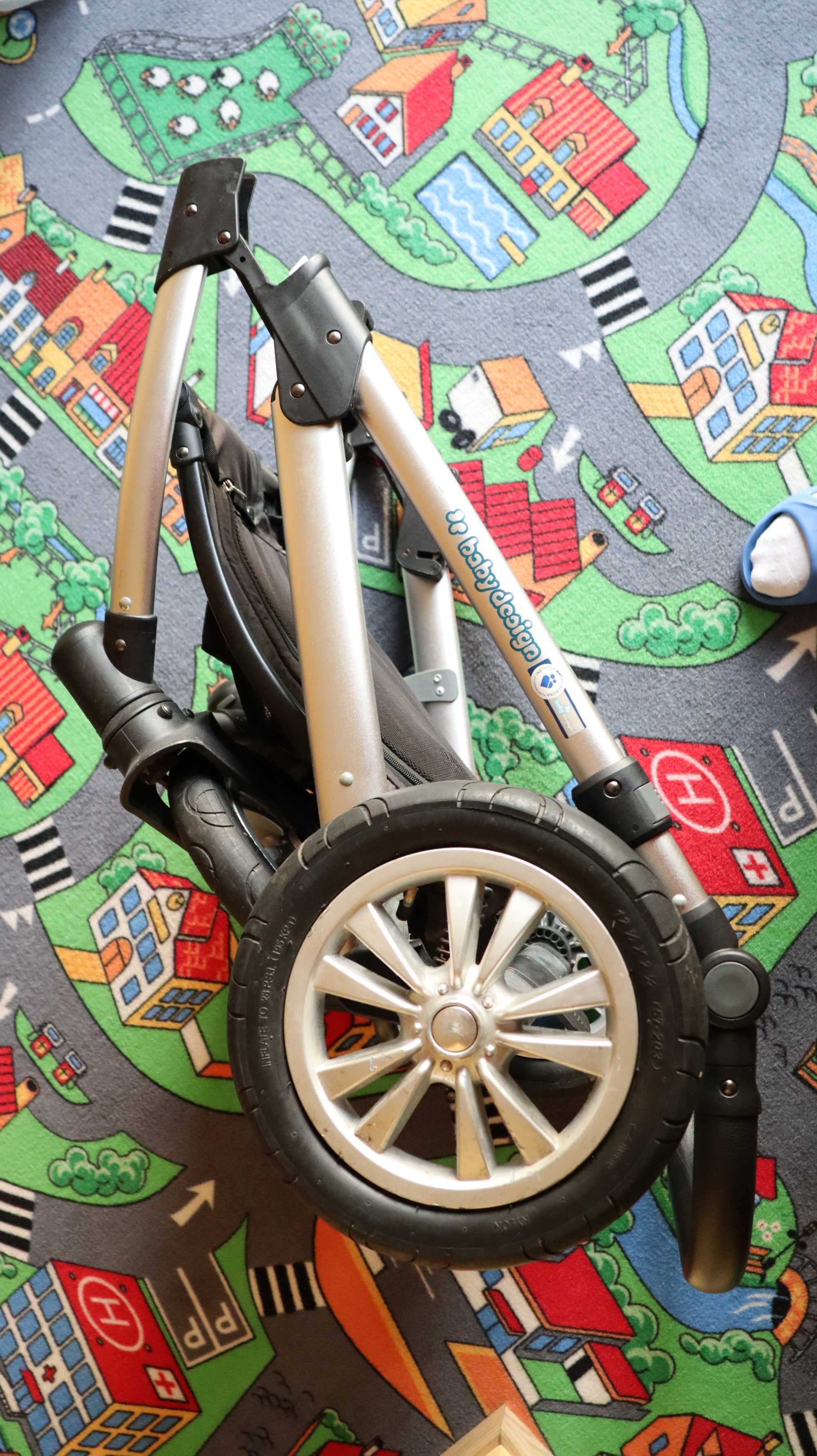 Wózek 2in1 Baby design Lupo Comfort, torba, akcesoria + kombinezon