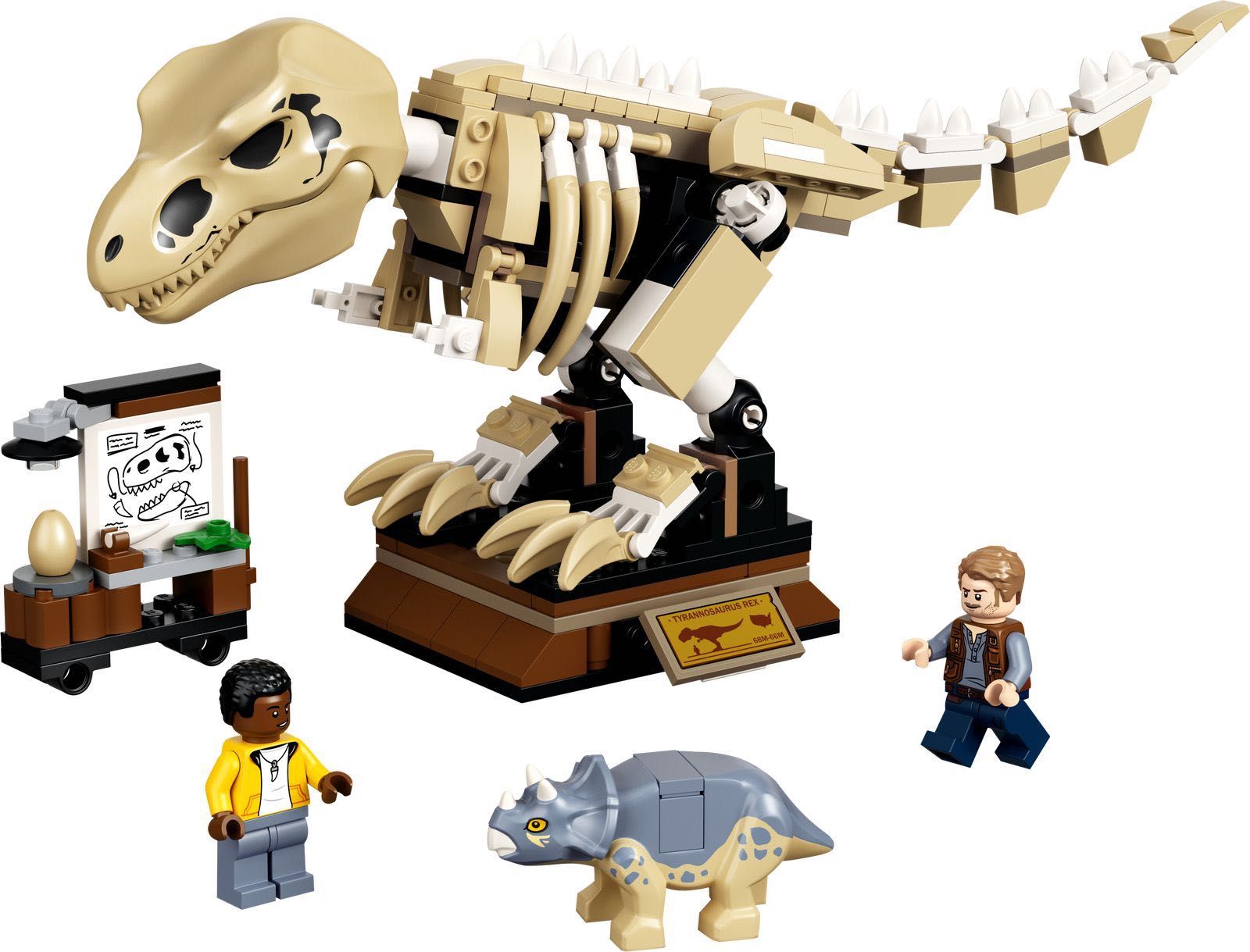 LEGO 76940 Jurassic World - Wystawa skamieniałości tyranozaura