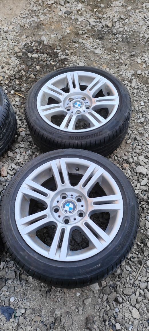 Alufelgi BMW styling 194 Mpakiet r17. Nowe Opony bridgestone 225/45r17