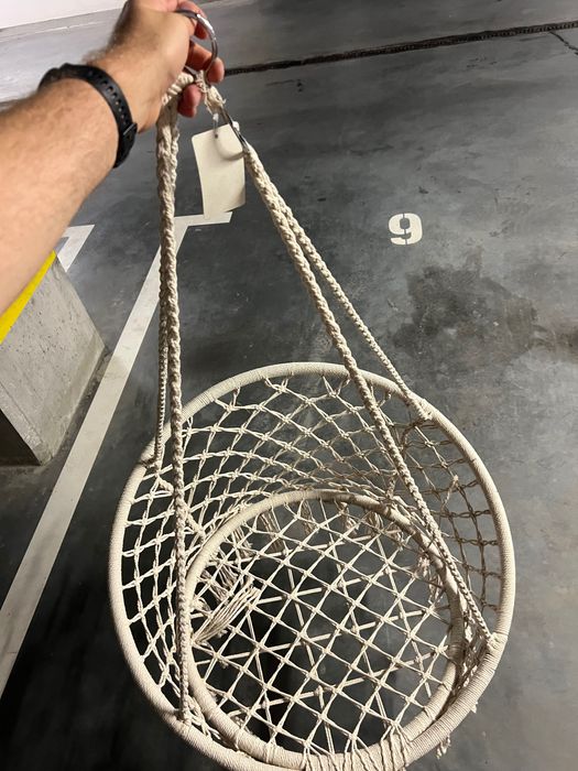 Huśtawka bocianie gniazdo z poduszką XXL