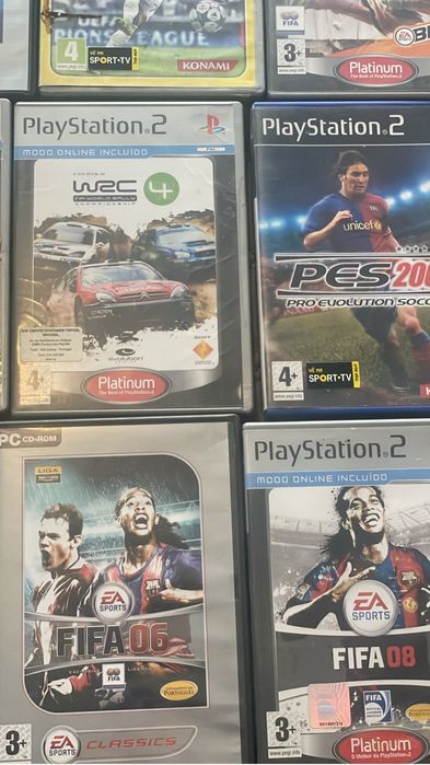 Varios tipos de jogos