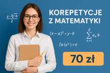 Korepetycje z matematyki - szkoła podstawowa i średnia