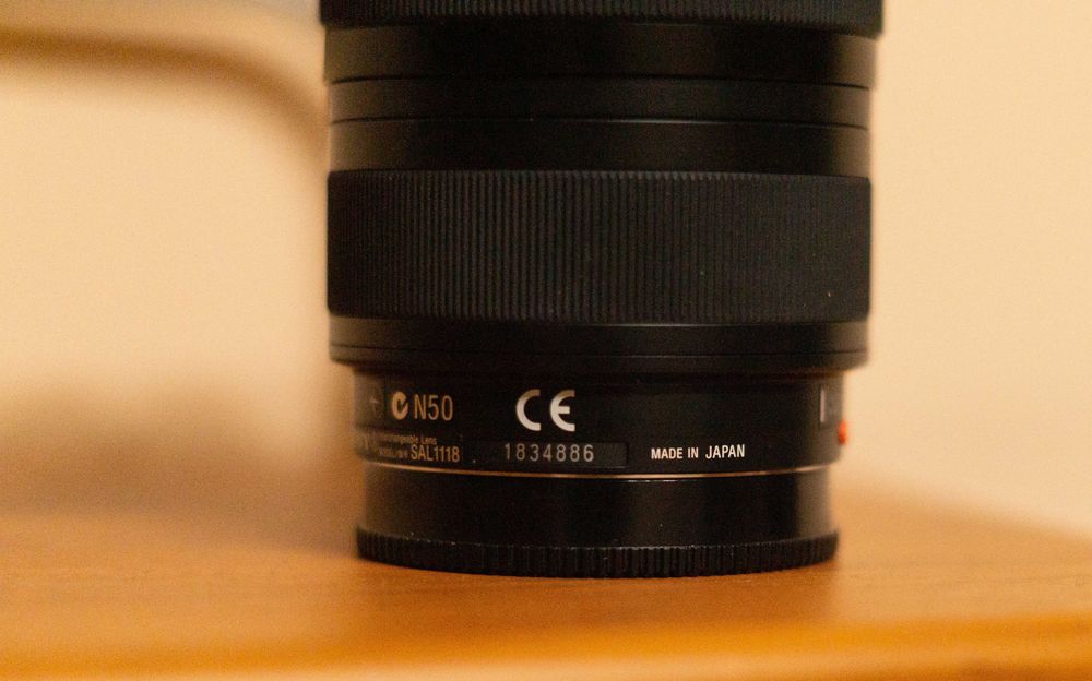 Об'єктив Sony 11-18mm f/4.5-5.6 DT (SAL-1118)