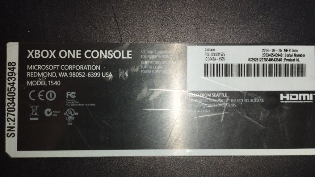 Xbox One | 500 GB