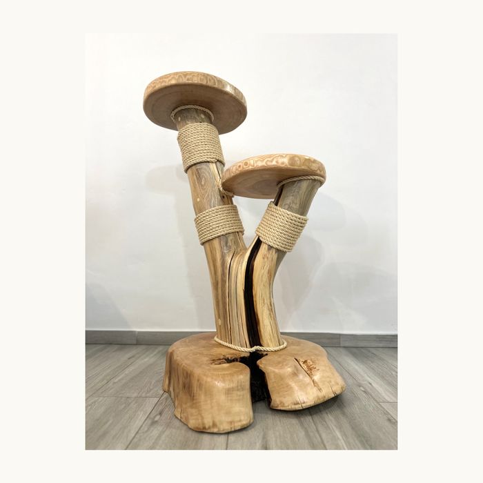 Naturalny Drapak Drapak Z Drewna Lina Sizalowa Slupek Do Drapania