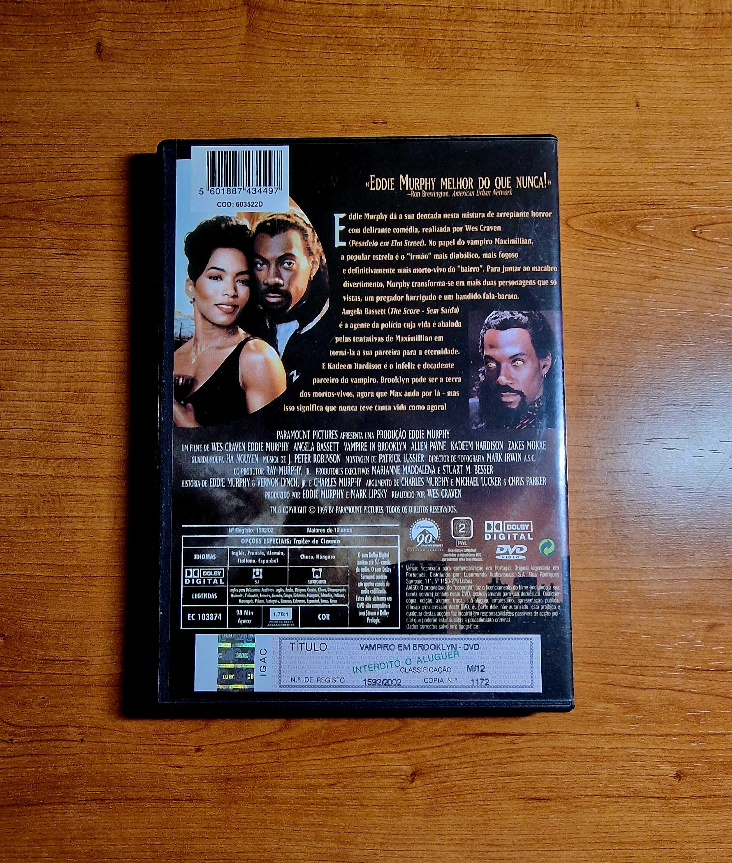 VAMPIRO EM BROOKLYN (Wes Craven) Eddie Murphy/Angela Bassett