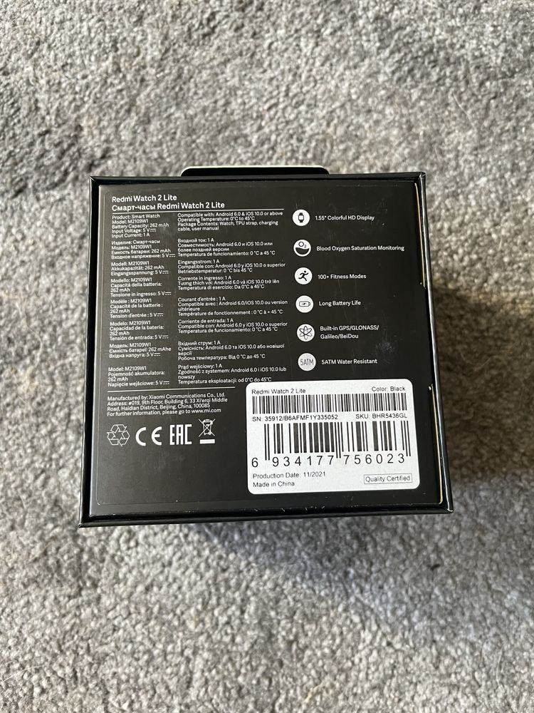 Zegarek Redmi watch 2 lite
