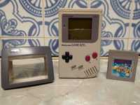 Nintendo Game Boy (Original Classic) + Light Magic + Super Mario Land