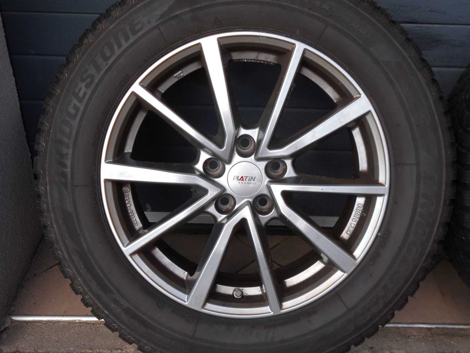 ! Koła zimowe aluminiowe 17 5x112 Vw Tiguan II Skoda Kodiaq Q3 TPMS