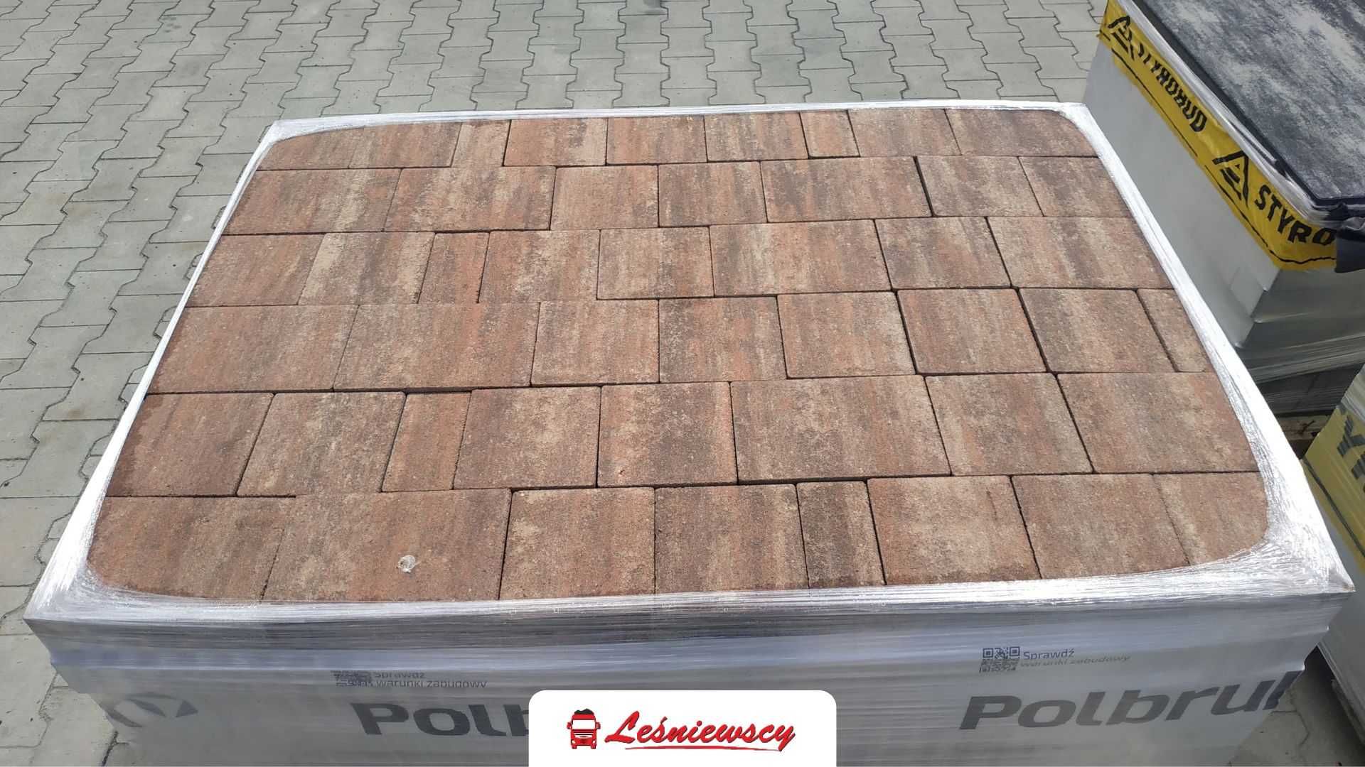 Kostka brukowa - POLBRUK  napoli galia 6 cm - projekt 3D bez limitu m2