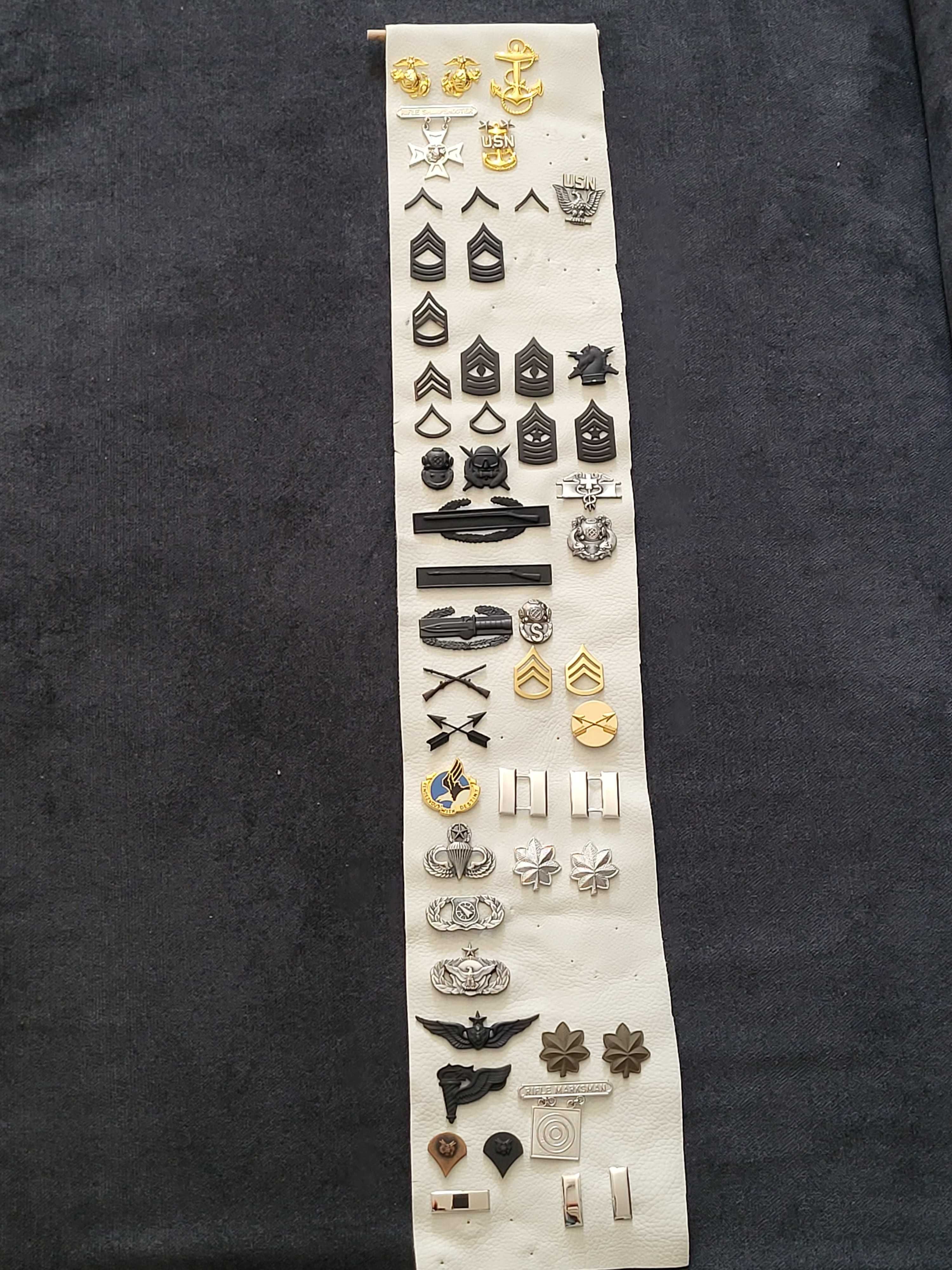 US ARMY stopnie odznaki