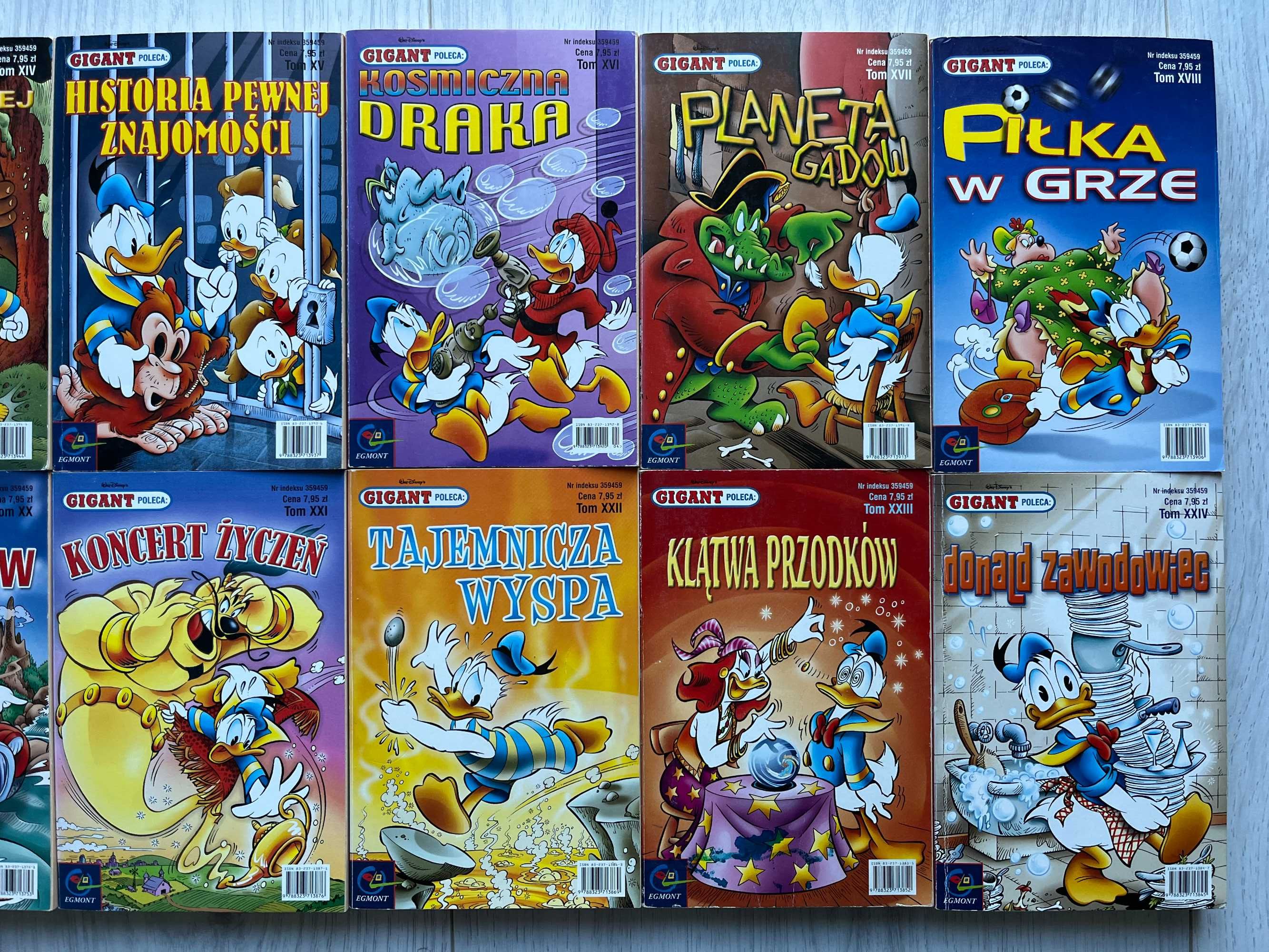 Komiks Gigant Cały Rok 2002 numery 13-24