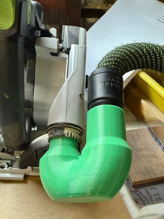 Kolanko 180 stopni do zaglebiarka festool