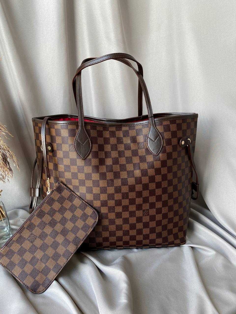 Torba damska shopper tote Neverfull Brown duza damska torebka