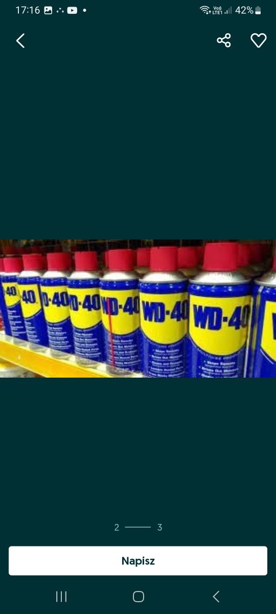 Wd 40 400ml środek smarujący