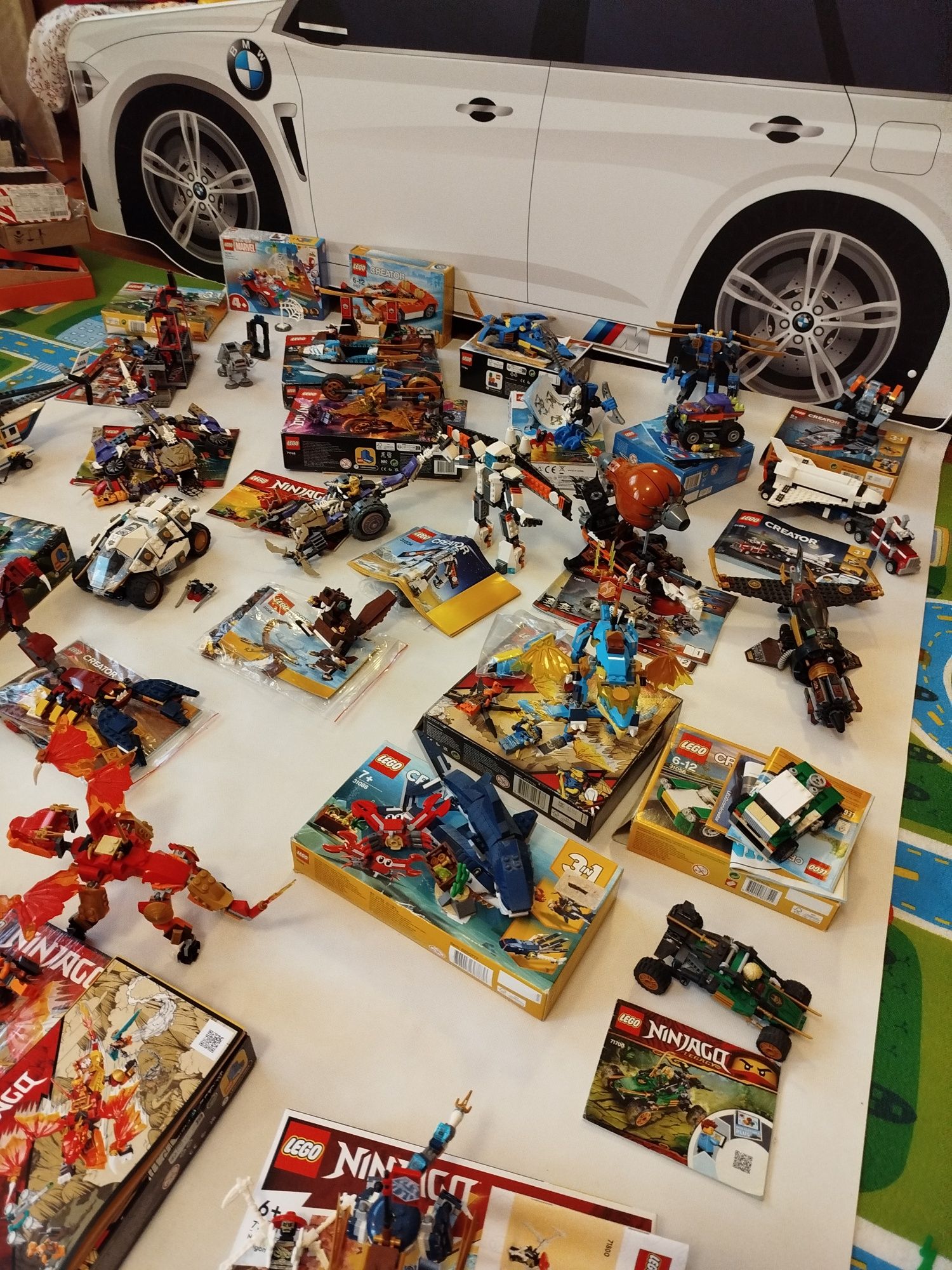 Lego наборы Ninjago, Creator и City.