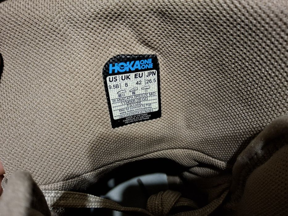 Hoka Anacapa Breeze. Розміри 42 / 44 ( 26.5/28.0см устілка) Оригінал