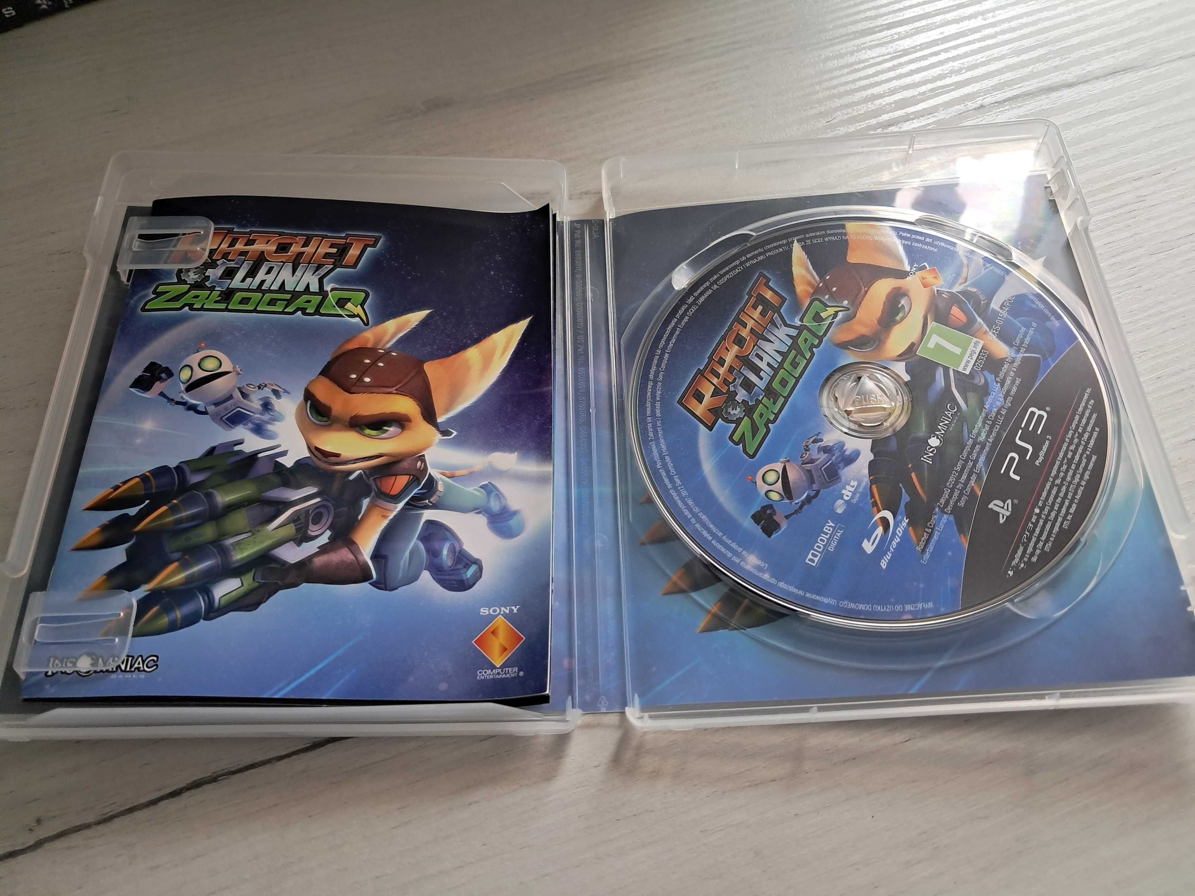 Gra PS3 Ratchet & Clank Załoga Q PL