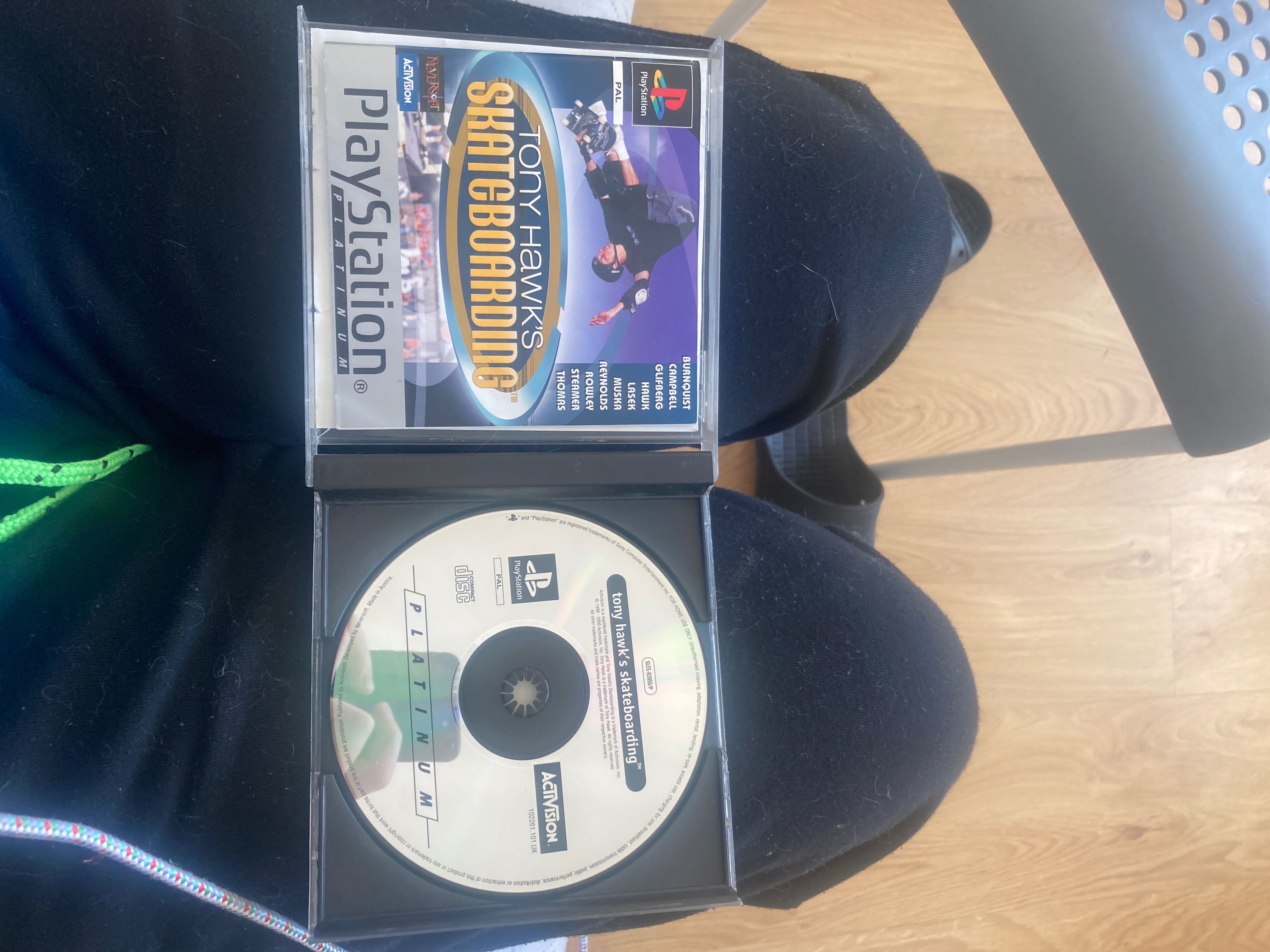 Tony hawks skateboarding ps1/psx