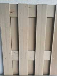 Panel ogrodzeniowy WPC piaskowy - 180 x 180 cm