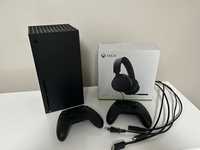 Xbox Series X 1TB bez gwarancji + Dwa Pady + Słuchawki Xbox