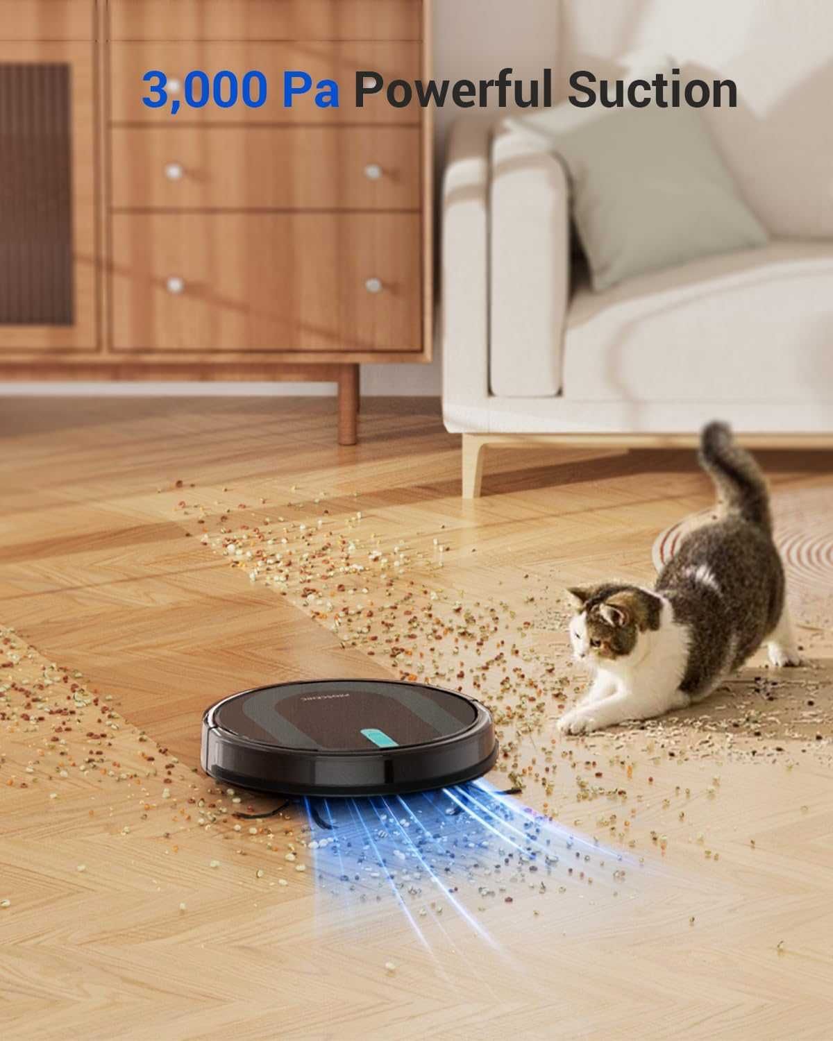 Robot Sprzątający Mopujący Proscenic 850T WiFi 3000Pa MOCNY