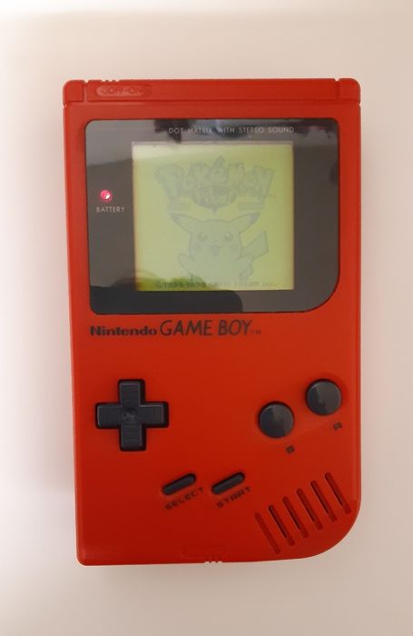 Game Boy DMG-001 Original + 4 jogos
