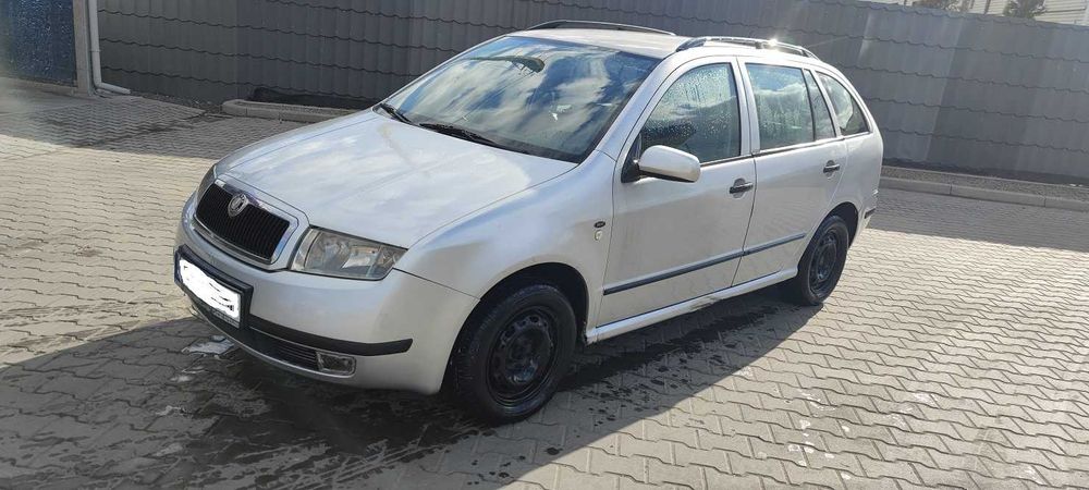 Skoda Fabia 1.9 SDI 64km/Hak/Klimatyzacja