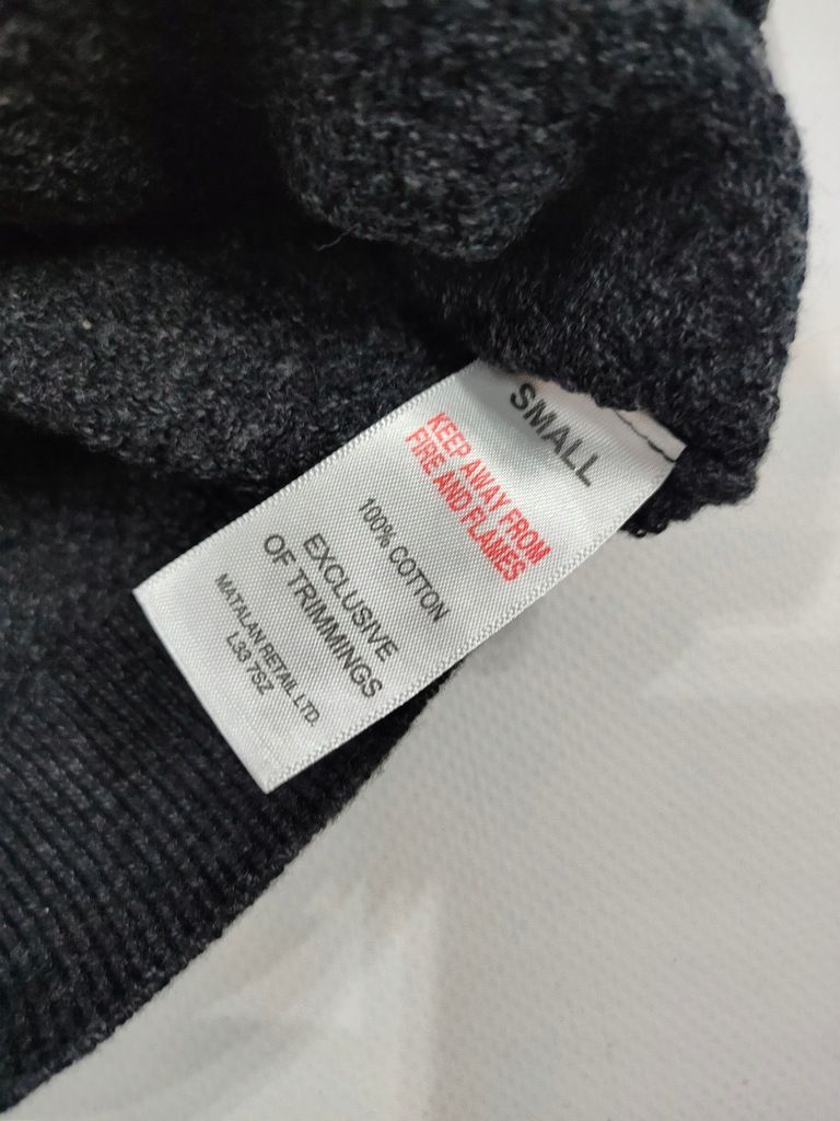 Matalan Sweter szary męski Bawełna r. XS/S