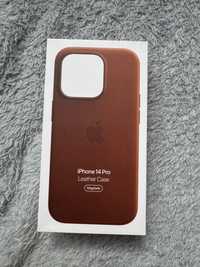 Leather case oryginalne do iPhone 14 Pro