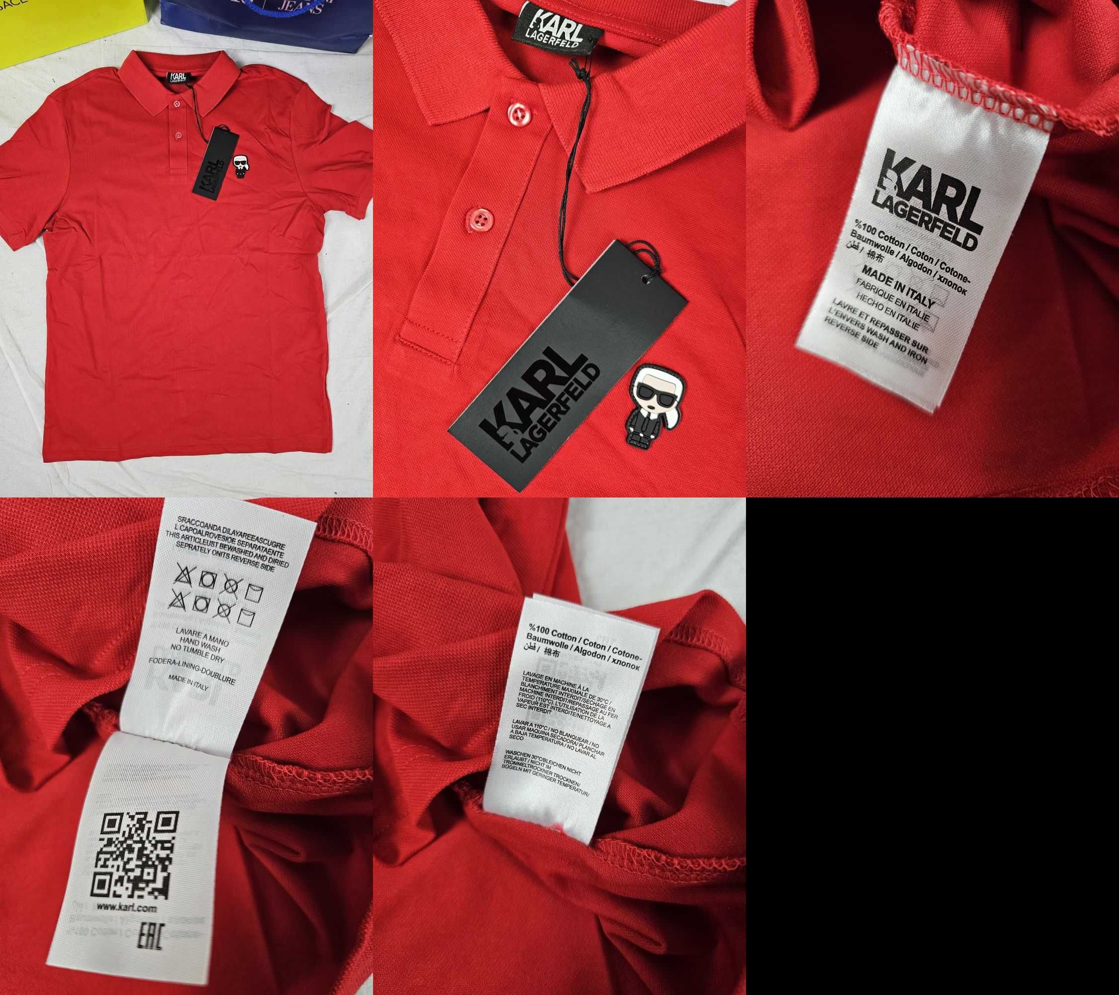 Koszulka męska polo Karl Lagerfeld nowość tommy hilfiger gucci