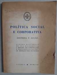 Livro PA-5 - Política Social e Corporativa: Doutrina e Acção