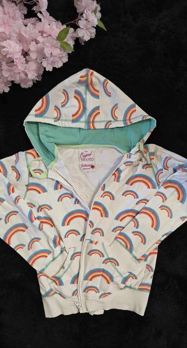 Bluza dziecięca damska tęcza