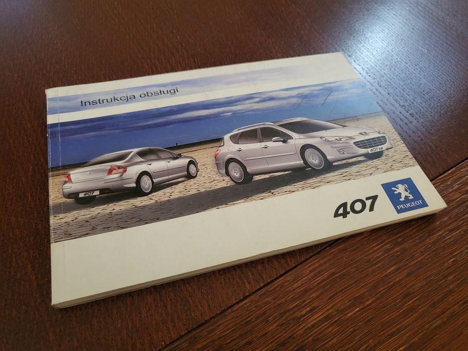 Instrukcja obsługi do Peugeot 407 SW Nowa Język PL