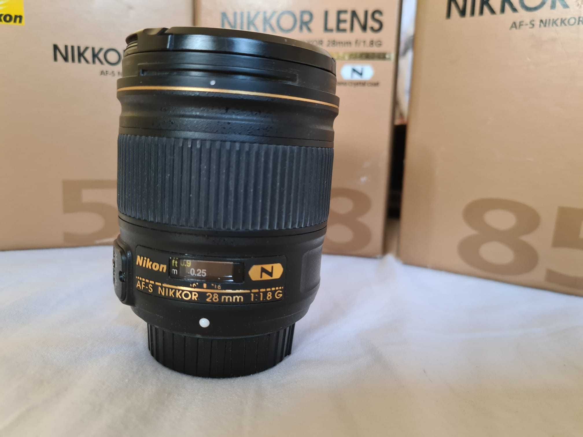 obiektyw Nikkor 28mm 1.8G Nikon stałka lustrzanka