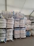 Mocne big bag bagi begi czyste 95x95x155 z wkładką foliowa