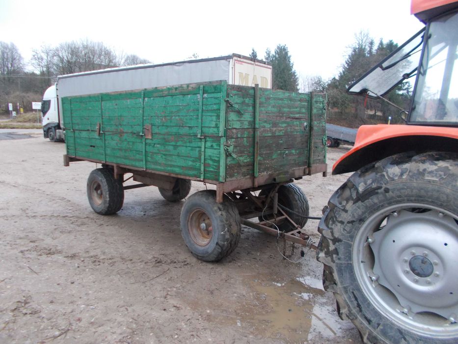 Przyczepa dwuosiowa wywrotka