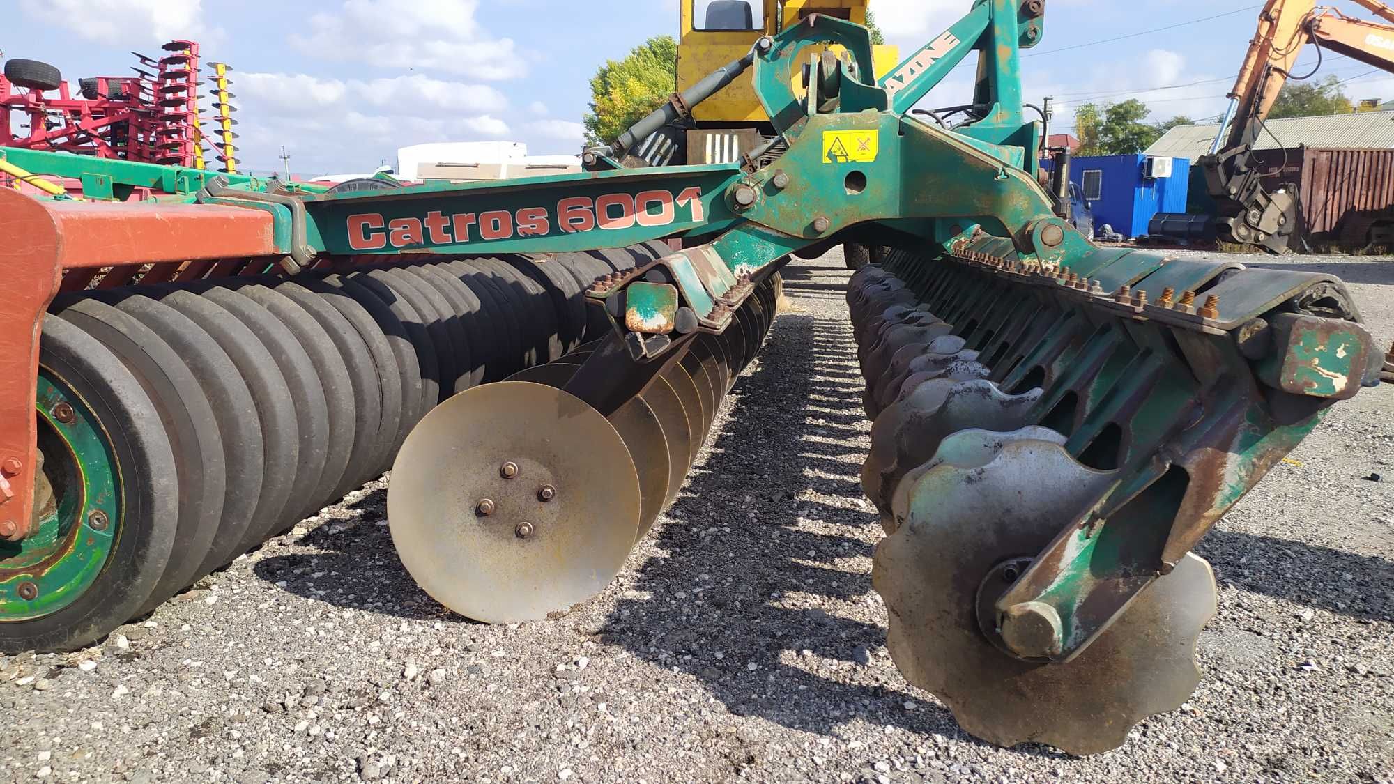 Борона Дискова AMAZONE Catros 6001 - (Амазоне Катрос) - 6м