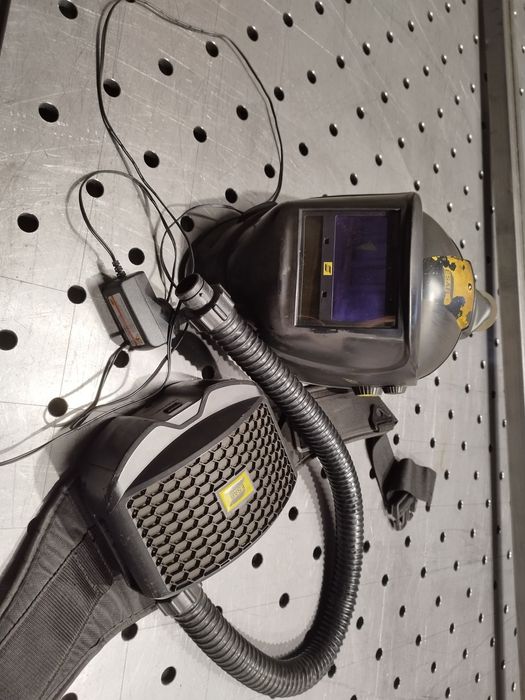 Przyłbica samosciemniajaca ESAB G50 air. Z nawiewem ESAB PAPR.