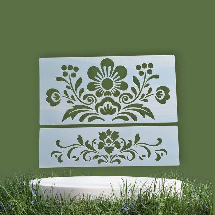Szablon Mandala, malarski, DIY, tynku ozdobnego, scrapbookingu - Nr A3