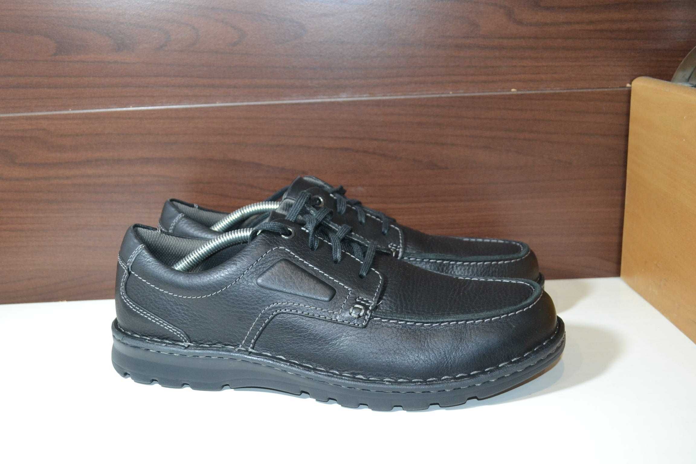 clarks 45-46р мокасины туфли кожаные оригинал полуботинки