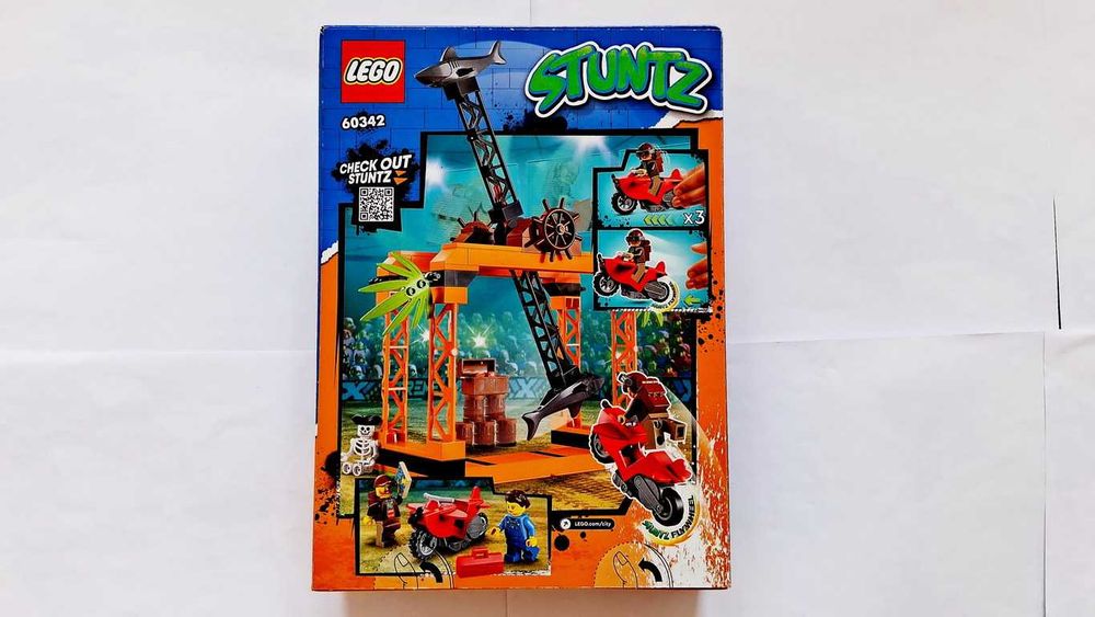 LEGO City Stuntz 60342 The Shark Attack Stunt Challenge selado